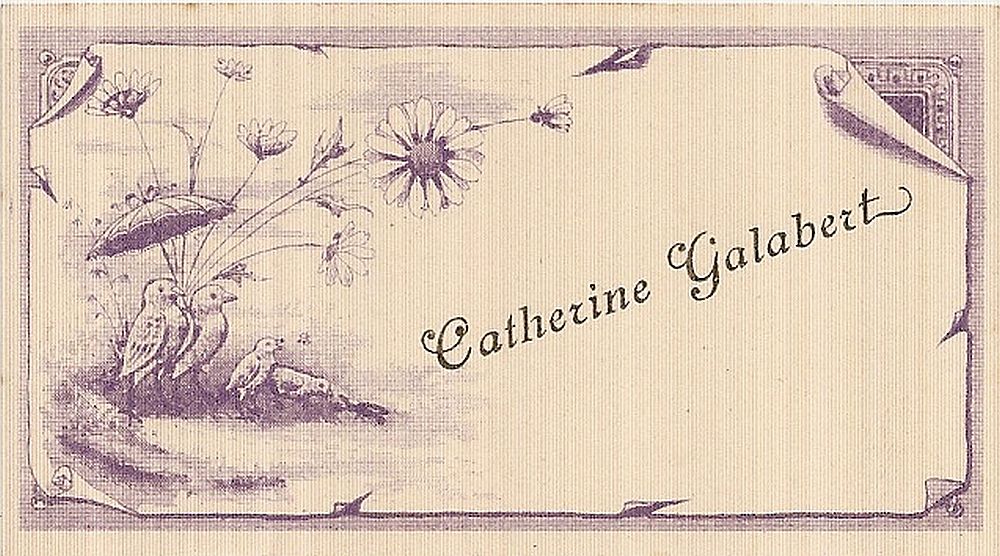 Wizytówka Katarzyny Galabert