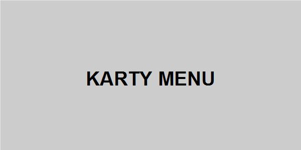Karty menu